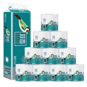 Bamboo 4 Layers 100g12 Rolls Of Paper