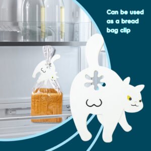 Cat Butt Clip Personalized Creative Toast Bag Food Sealing Clip